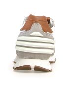 Sneakers en Cuir Liam grises