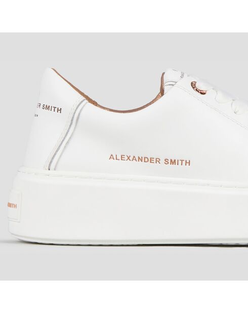 Sneakers en Cuir London blanches