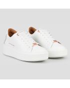 Sneakers en Cuir London blanches