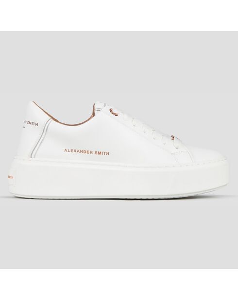 Sneakers en Cuir London blanches