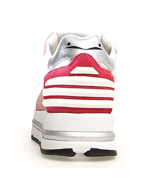 Sneakers en Cuir Maran roses
