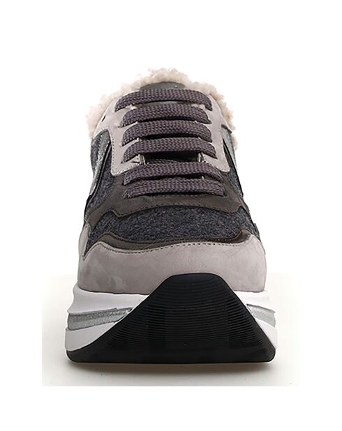Sneakers en Cuir Melany grises