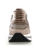 Sneakers Melany Hazelnut aus Leder