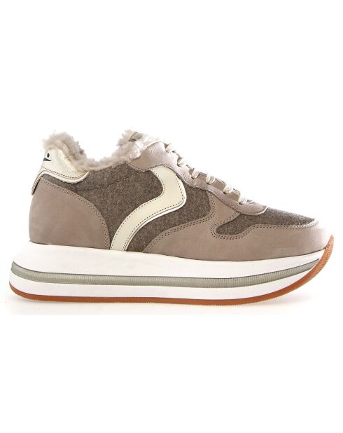 Sneakers en Cuir Merry grises