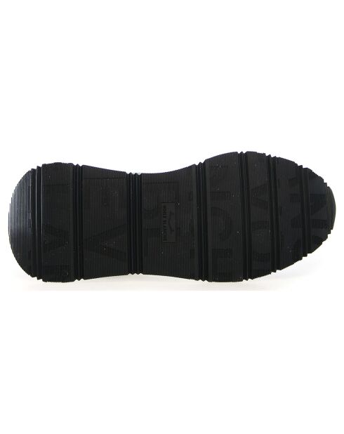 Sneakers en Cuir Qwark bleu gris