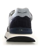 Sneakers en Cuir Qwark bleu gris