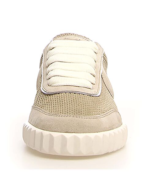 Sneakers en Cuir Selia beiges