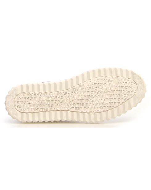 Sneakers en Cuir Selia beiges