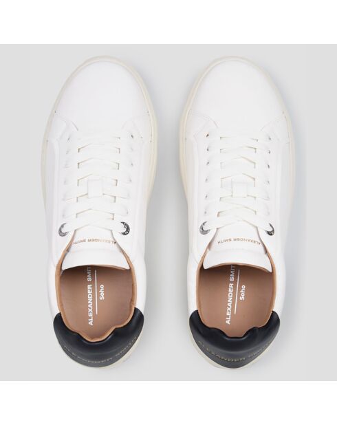Sneakers en Cuir Soho blanches