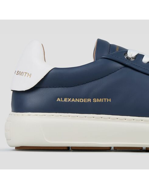 Sneakers en Cuir Soho bleues