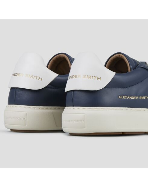 Sneakers en Cuir Soho bleues