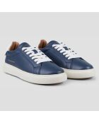 Sneakers en Cuir Soho bleues