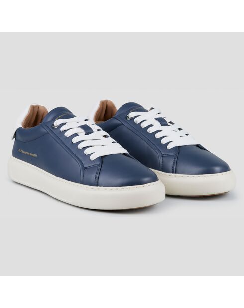 Sneakers en Cuir Soho bleues