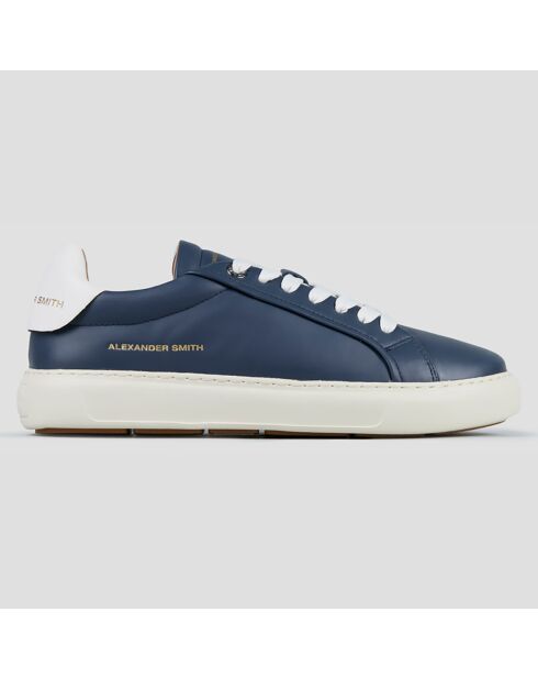 Sneakers en Cuir Soho bleues