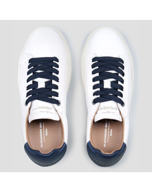 Sneakers en Cuir Soho blanches