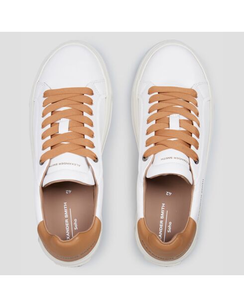Sneakers en Cuir Soho blanches