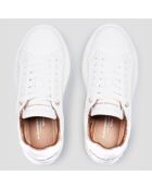 Sneakers en Cuir Soho blanches