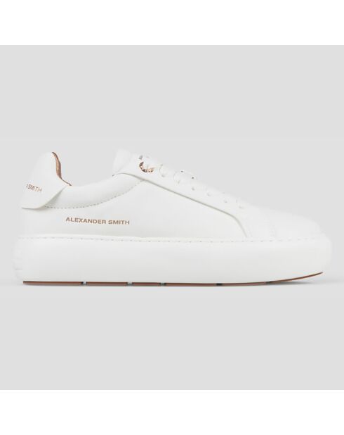 Sneakers en Cuir Soho blanches