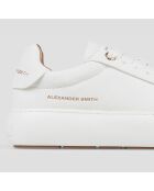Sneakers en Cuir Soho blanches
