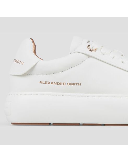 Sneakers en Cuir Soho blanches