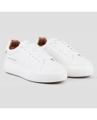 Sneakers en Cuir Soho blanches