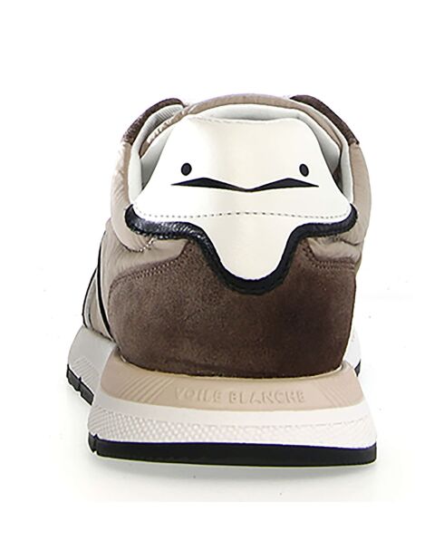 Sneakers en Cuir Storm marron