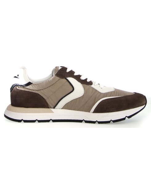 Sneakers en Cuir Storm marron