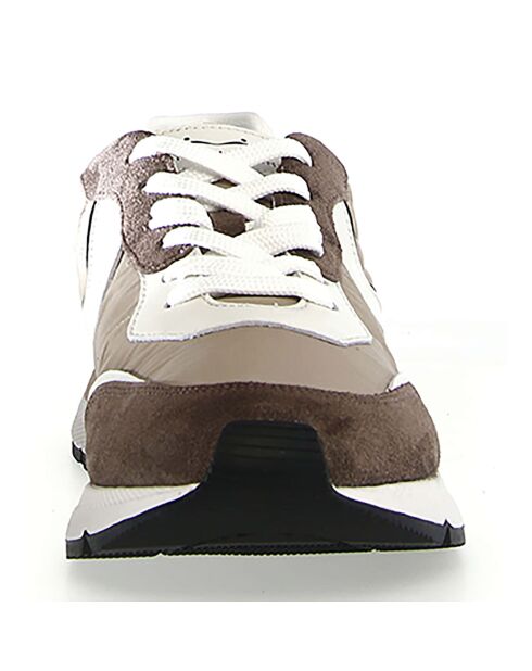Sneakers en Cuir Storm marron