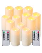 VELAS LED CON EFECTO LLAMA