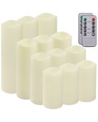 VELAS LED CON EFECTO LLAMA