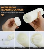 VELAS LED CON EFECTO LLAMA