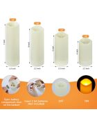 VELAS LED CON EFECTO LLAMA