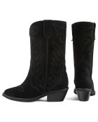 Bottines en Cuir Alabama noires