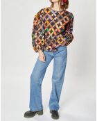 Blouse Patchwork 70 noire