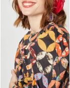 Blouse Patchwork 70 noire