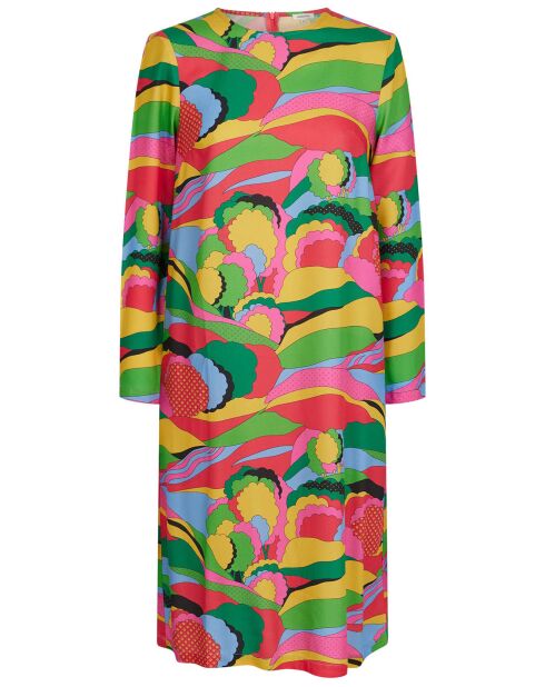 Robe Caftan Purple Country Pop fluo