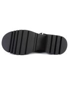 Bottines en Cuir Hard Rock noires - Talon 5.5 cm