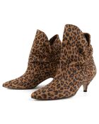 Bottines en Cuir Make Me Like You multicolores - Talon 6 cm