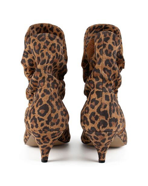 Bottines en Cuir Make Me Like You multicolores - Talon 6 cm