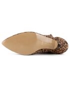 Bottines en Cuir Make Me Like You multicolores - Talon 6 cm