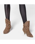 Bottines en Cuir Make Me Like You multicolores - Talon 6 cm