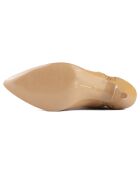 Bottines en Cuir Make Me Like You camel - Talon 6 cm