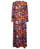 Robe longue Caftan Purple Country Pop lilas