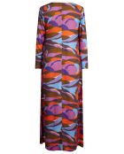 Robe longue Caftan Purple Country Pop lilas