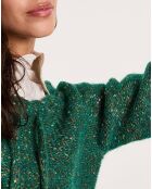 Pull Bonbon vert gazon