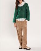 Pull Bonbon vert gazon