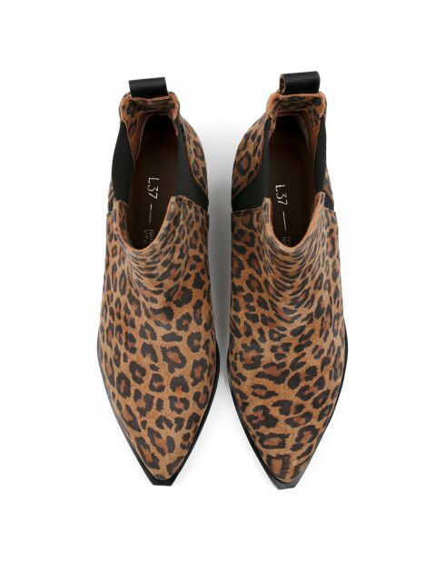 Bottines en Cuir Northern Star multicolores