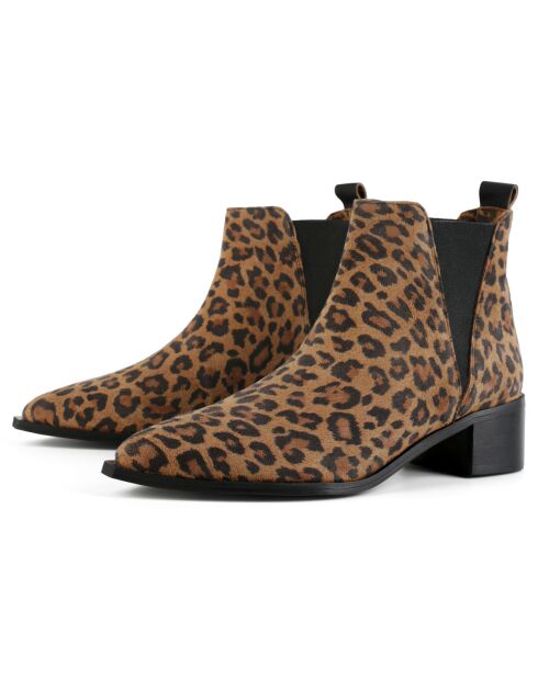 Bottines en Cuir Northern Star multicolores