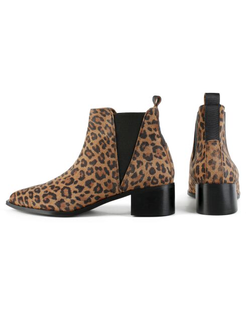 Bottines en Cuir Northern Star multicolores