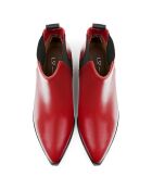 Bottines en Cuir Northern Star rouges
